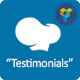 Testimonials Slider and Grid for WPBakery Page Builder - WordPress / Interface Elements