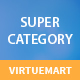Super Category for VirtueMart - Responsive Joomla Module - Plugins / VirtueMart