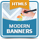 HTML5 Modern Business Banners - GWD Templates - HTML5 / Ad Templates