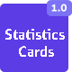 Advance Statistics Cards - Bootstrap 4 Admin Statistics Cards Layout - CSS / Layouts