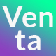 Venta Social Media Contact Button - WordPress / Widgets