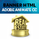 Real Estate Banner Ad HTML5 (Animate CC) - HTML5 / Ad Templates