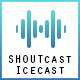 SHOUTcast & Icecast Radio Player with iTunes - HTML5 / Media