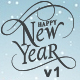 Merry Christmas & Happy New Year Card v1 - HTML5 / Canvas