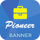 Pioneer | Business HTML 5 Animated Google Banner - HTML5 / Ad Templates
