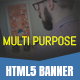 Premium Multi Purpose HTML5 Banner Ad Templates with GWD - HTML5 / Ad Templates