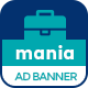 Mania | Business HTML 5 Animated Google Banner - HTML5 / Ad Templates