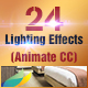 24 Light Effects (Adobe Animate CC) - HTML5 / Canvas