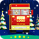 Christmas Card Delivery of Gifts - HTML5 / Canvas