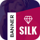 Silk | Shopping HTML 5 Animated Google Banner - HTML5 / Ad Templates