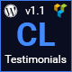 CL Testimonial - Testimonials Add-on for WPBakery Page Builder - WordPress / Add-ons