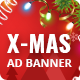 X-mas | Shopping HTML 5 Animated Google Banner - HTML5 / Ad Templates