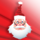 Christmas Card Santa Claus v2 - HTML5 / Canvas