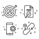 20 Animated SVG SEO Icons - JavaScript / Animated SVGs