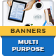 HTML5 Animated Banner Ads - Multipurpose (GWD) - HTML5 / Ad Templates