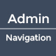 NavAmdin - Responsive Sidebar Navigation - JavaScript / Navigation