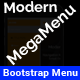 Modern Megamenu - Bootstrap Responsive Mega Menu - JavaScript / Navigation