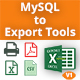 MySQL - Print, PDF, Excel and CSV Export Tools - PHP Scripts / Miscellaneous
