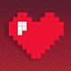 Valentines Pixelated Card v1 - HTML5 / Canvas