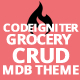 Codeigniter Grocery CRUD Material Design for Bootstrap Theme - PHP Scripts