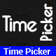 Time Picker - Multipurpose Responsive Time Picker - JavaScript / Calendars