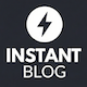 Instant Blog - Fast & Simple Blog Php Script - PHP Scripts / Miscellaneous