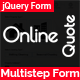 Online Quote - Multi Step Online Quotation Ajax Form For Cleaning Service - JavaScript / Forms