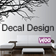 WooCommerce Custom Decal Design - WordPress / eCommerce / WooCommerce