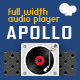 Apollo - Sticky Full Width HTML5 Audio Player for WPBakery Page Builder - WordPress / Add-ons