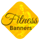 Animated HTML5 Fitness Banners Template - HTML5 / Ad Templates