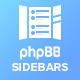 phpBB 3.2 / 3.3 Sidebar Extension - Responsive - Plugins / Miscellaneous