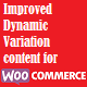 WooCommerce Dynamic Variation Content Plus - WordPress / eCommerce / WooCommerce