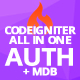 CodeIgniter ion-auth Template With Material Design for Bootstrap Theme - PHP Scripts