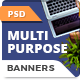 HTML5 Animated Banner Ads - Multipurpose (GWD) - HTML5 / Ad Templates