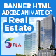 Real Estate Banner Ad HTML5 - 7size (Animate CC) - HTML5 / Ad Templates
