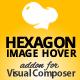 Hexagon Image Hover Addon for WPBakery Page Builder - WordPress / Add-ons