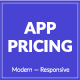 App Pricing - Modern & Responsive Pricing Tables - CSS / Pricing Tables