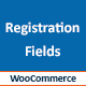 WooCommerce Registration Plugin, Enable Default Fields - WordPress / eCommerce / WooCommerce