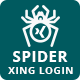 Spider XING login - WordPress