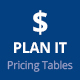 PLAN IT - Bootstrap Pricing Tables - CSS / Pricing Tables