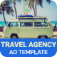 Tour & Travel | Travel Agency Banner (TT018) - HTML5 / Ad Templates