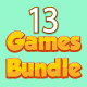 Bundle N°1 : 13 HTML5 GAMES - For Web & Mobile + AdMob (CAPX, C3p and HTML5) - HTML5 / Games