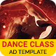 Health & Fitness | Dance Class Banner (HF015) - HTML5 / Ad Templates