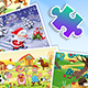 Puzzle Game Cartoon - Construct 2 Source Code and HTML5 Files for your Site - HTML5 / Games