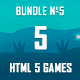 5 HTML5 Games + Mobile Version!!! BUNDLE №5 (Construct 2 / CAPX) - HTML5 / Games