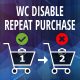 WooCommerce Disable Repeat Purchase - WordPress / eCommerce / WooCommerce