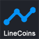 LineCoins - React Cryptocurrency Live Tracker - JavaScript / Miscellaneous