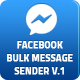 Facebook Bulk Private Message Sender (SAAS Ready) - PHP Scripts / Social Networking