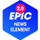 Epic News Elements - News Magazine Blog Element & Blog Add Ons for Elementor & WPBakery Page Builder - WordPress / Ad...