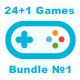 24+1 HTML5 Games - Bundle №1 - HTML5 / Games